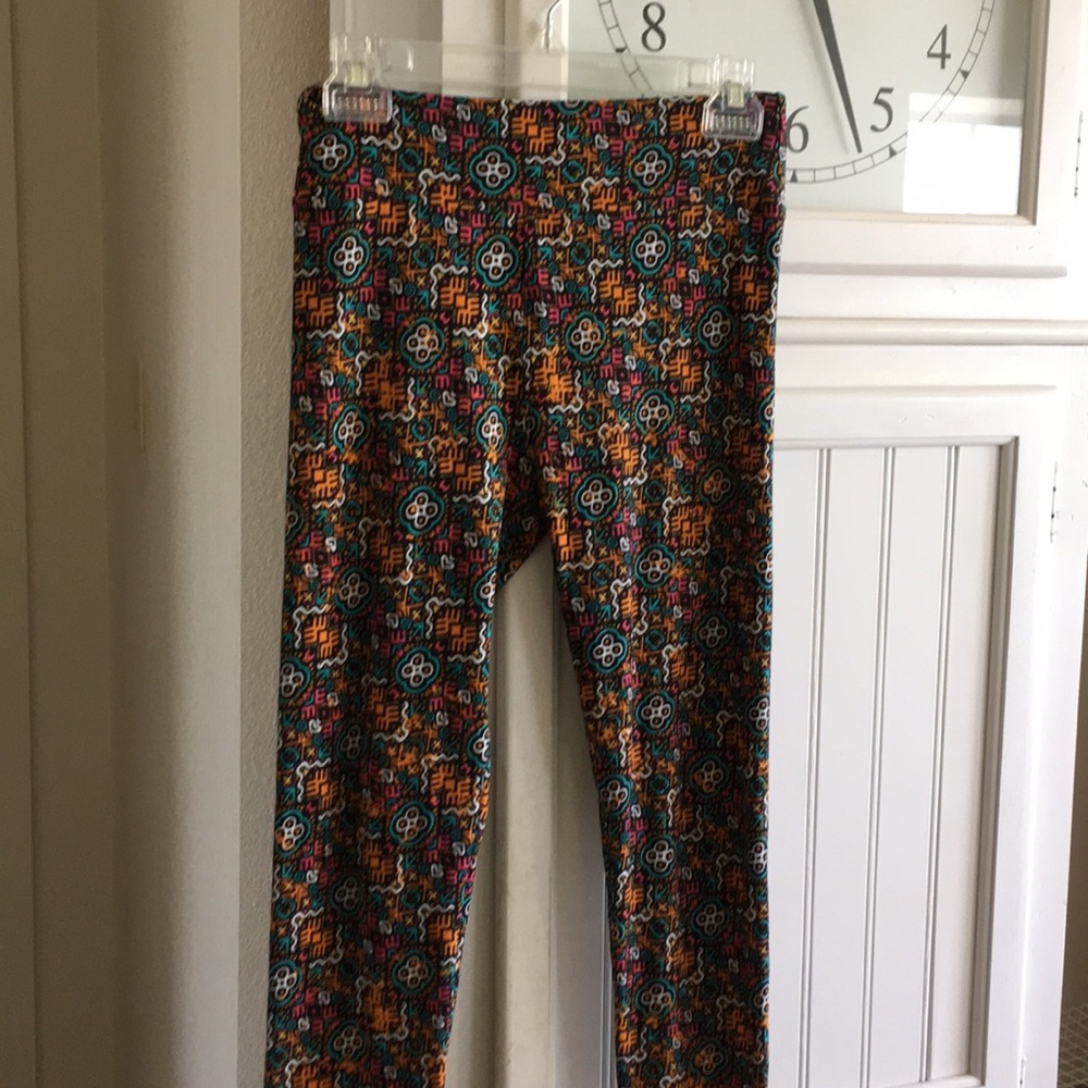 Lularoe pants bright Santa Fe